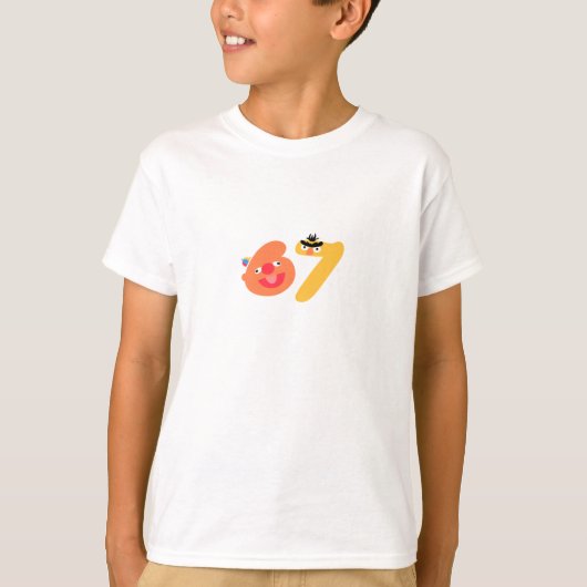 6、7匹のマペット Tシャツ (正面)
