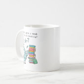 6〜7歳の子供に週何晩本を読んであげるべき?T コーヒーマグカップ (正面左)