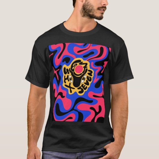 6 7 カーブウェーブ Tシャツ (正面)
