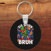 6 7 クリスマス ダブリング エルフ 面白い ブラフ マット キーホルダー (正面)