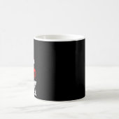 6 7 サンタの顔 シックス セブン ミーム 楽しい 67 クリスマス F コーヒーマグカップ (中央)