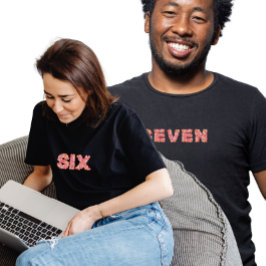 6-7 バレンタイン・ミーム デュオの「SEVEN」 Tシャツ