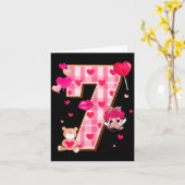 6 7 六七 メモ Slag Gen Alpha バレンタイン マッチ カード (黄色い花)