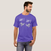 6 7 六 七 tally+マーク スケルトン 67 スケルトンの手 tシャツ (正面フル)