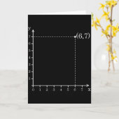 6 7 座標グリッド プロット グラフ 平面 Mem カード (黄色い花)