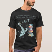 6-7 晩 読書の夜 先生のミーム Tシャツ (正面)