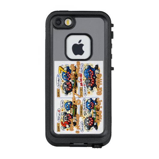 6’7” 生存に不可欠な化学元素  LifeProof iPhoneケース (裏面)