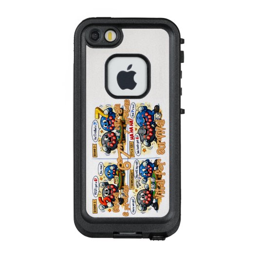 6’7” 生存に欠かせない化学元素  LifeProof iPhoneケース (裏面)