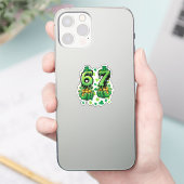 6 7 聖パトリックの日 シール (スマートフォン)