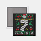 6 7 67 ミーム クリスマス 冗談 夫婦 マグネット (正面/裏面)