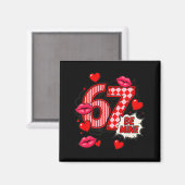 6 7 Be Mine Valentine’s Day Shirt Cute Six Seven M マグネット (正面/裏面)