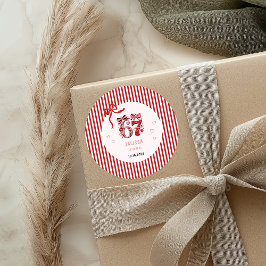 6 7 Birthday for Girls, Pink Kids 7th Birthday ラウンドシール