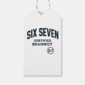 6 7 Certified Brain Rot ギフトタグ (正面)