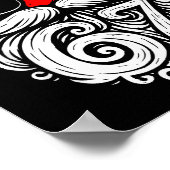 6 7 Christmas 67 Santa Six Seven Christmas Boys Te ポスター (角)