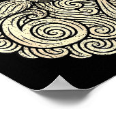 6 7 Christmas 67 Santa Six Seven Christmas Boys Te ポスター (角)