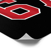 6 7 Christmas 67 Santa Six Seven Funny Christmas B ポスター (角)