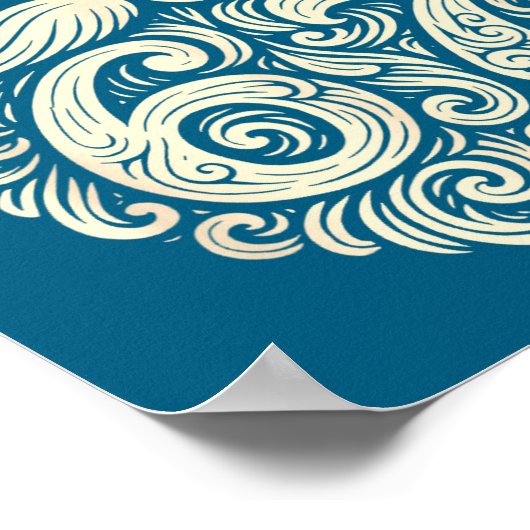 6 7 Christmas Funny 67 Santa Six Seven Christmas B ポスター (角)