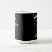 6-7 Christmas Naughty or Nice Meme コーヒーマグカップ (中央)