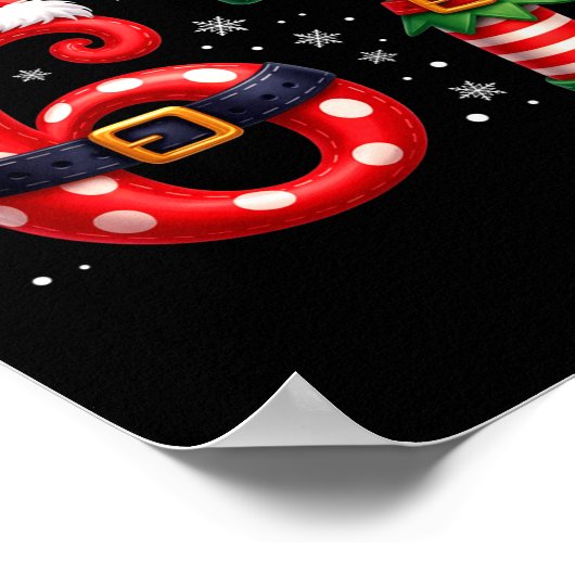 6-7 Christmas Squad Funny 67 Six Seven Meme Xmas 6 ポスター (角)