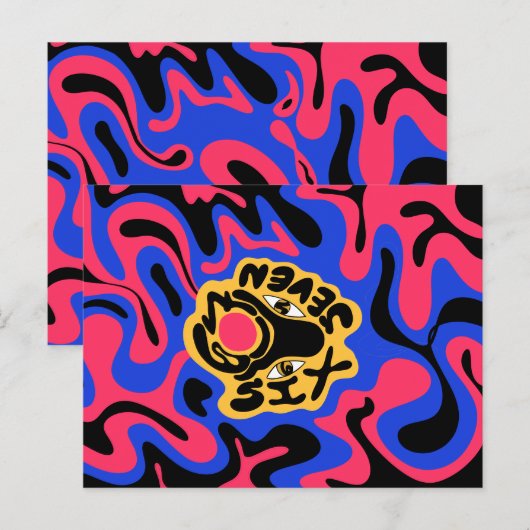 6 7 curvy waves シーズンポストカード (正面/裏面)