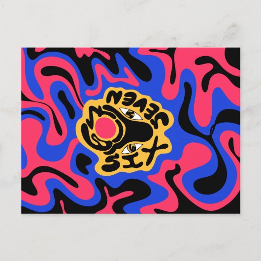 6 7 curvy waves シーズンポストカード (正面)