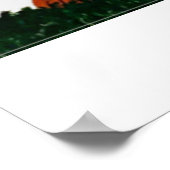 6 7 Dachshund in funny clothes  ポスター (角)