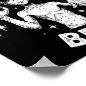 6 7 Funny 67 Six Seven Alien Bruh Hand Boys Gen Al ポスター (角)