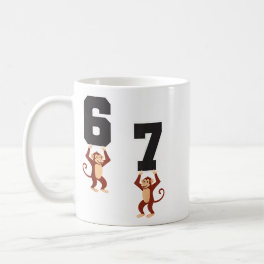 6 7 Funny Matching Teachers Halloween Costume Monk コーヒーマグカップ (左)