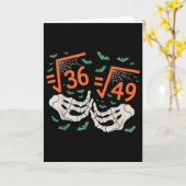 6 7 Halloween Math Square Root 67 Meme Gen Alpha S カード (黄色い花)