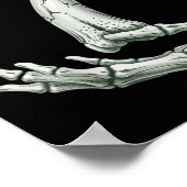 6 7 Halloween Skeleton Funny 67 Meme Gen Alpha Six ポスター (角)