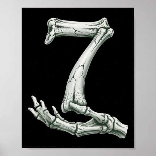 6 7 Halloween Skeleton Funny 67 Meme Gen Alpha Six ポスター (正面)