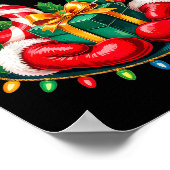 6 7 Meme 67 Gen Alpha 6-7 Hands Family Christmas  ポスター (角)