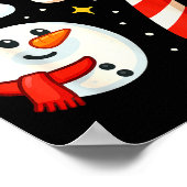 6 7 Meme Christmas Shirt 67 Six Seven Snowman Boy  ポスター (角)