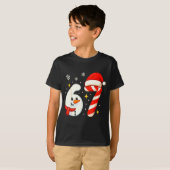 6 7 Meme Christmas Shirt 67 Six Seven Snowman Boy  Tシャツ (正面フル)