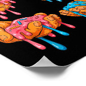 6 7 Meme Ice Cream Drip Gen Alpha Slang  ポスター (角)