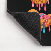 6 7 Meme Ice Cream Drip Gen Alpha Slang  マウスパッド (コーナー)