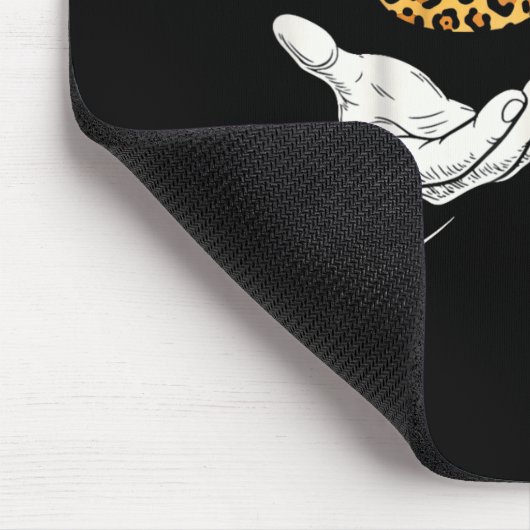 6-7 Meme Leopard Cheetah Cool Six-seven Funny  マウスパッド (コーナー)