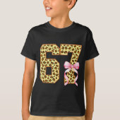 6-7 Meme Leopard Cheetah Cool Six-seven Funny 67 G Tシャツ (正面)