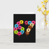 6 7 Meme Matching Love Donuts 67 Pajamas Kids Six  カード (黄色い花)