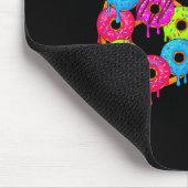 6 7 Meme Matching Love Donuts 67 Pajamas Kids Six  マウスパッド (コーナー)