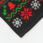 6-7 Meme Nice Naughty 67 Christmas Brain Rot Funny フリースブランケット (角)