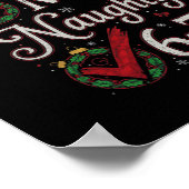 6-7 Meme Nice Naughty 67 Christmas Brain Rot Funny ポスター (角)