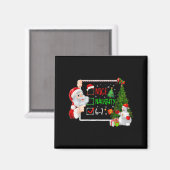 6-7 Meme Nice Naughty 67 Christmas Santa Says マグネット (正面/裏面)