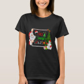 6-7 Meme Nice Naughty 67 Christmas Santa Says  Tシャツ (正面)