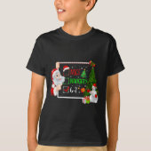 6-7 Meme Nice Naughty 67 Christmas Santa Says  Tシャツ (正面)