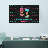 6 7 Meme Six Seven Birthday Banner 横断幕 (トレードショー)