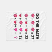 6 7 Meme Six Seven Do The Math Teacher Valentines  フリースブランケット (正面(横))