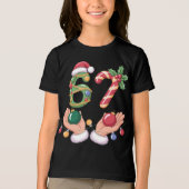 6-7 Meme Weihnachtsshirt トライブレンドＴシャツ (正面)