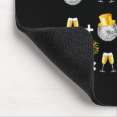 6-7 New Year 2026 New Years Eve Party Supplies Mat マウスパッド (コーナー)
