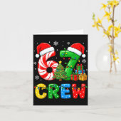 6 7 Pajamas Six Seven Matching Ugly Christmas 67 F カード (黄色い花)